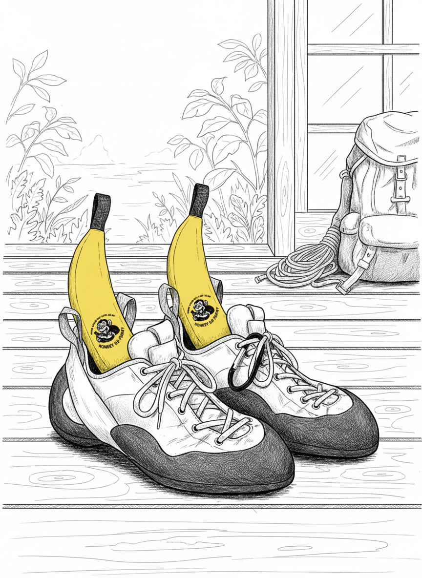 Monkey De-Funky - Sandalwood Shoe Deodorizers